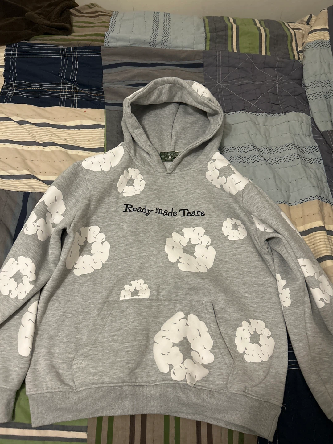 Ready made Tears Grey Hoodie