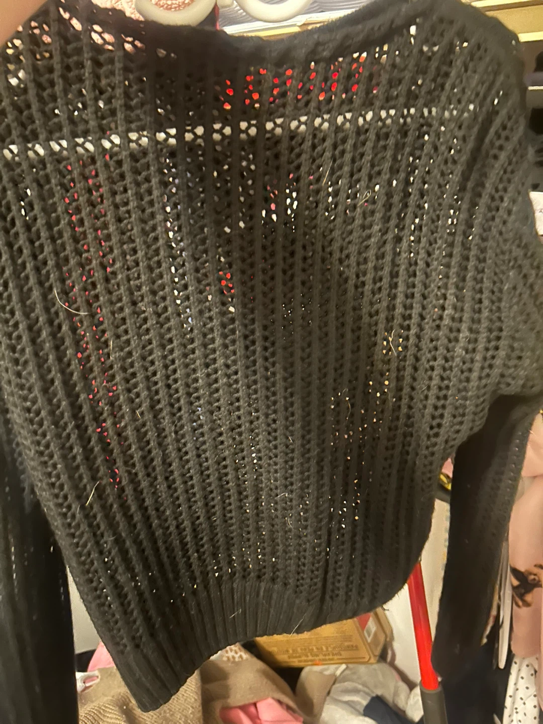 Katsumi Black Cropped Sweater - photo 3