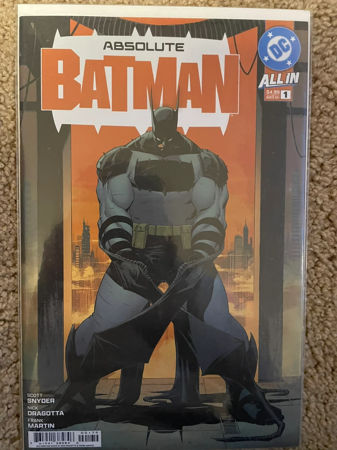 Absolute Batman #1 sixth printing