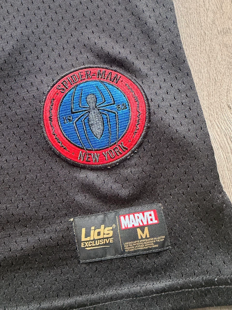 Youth Size M Spider-Man Basketball Jersey - photo 2