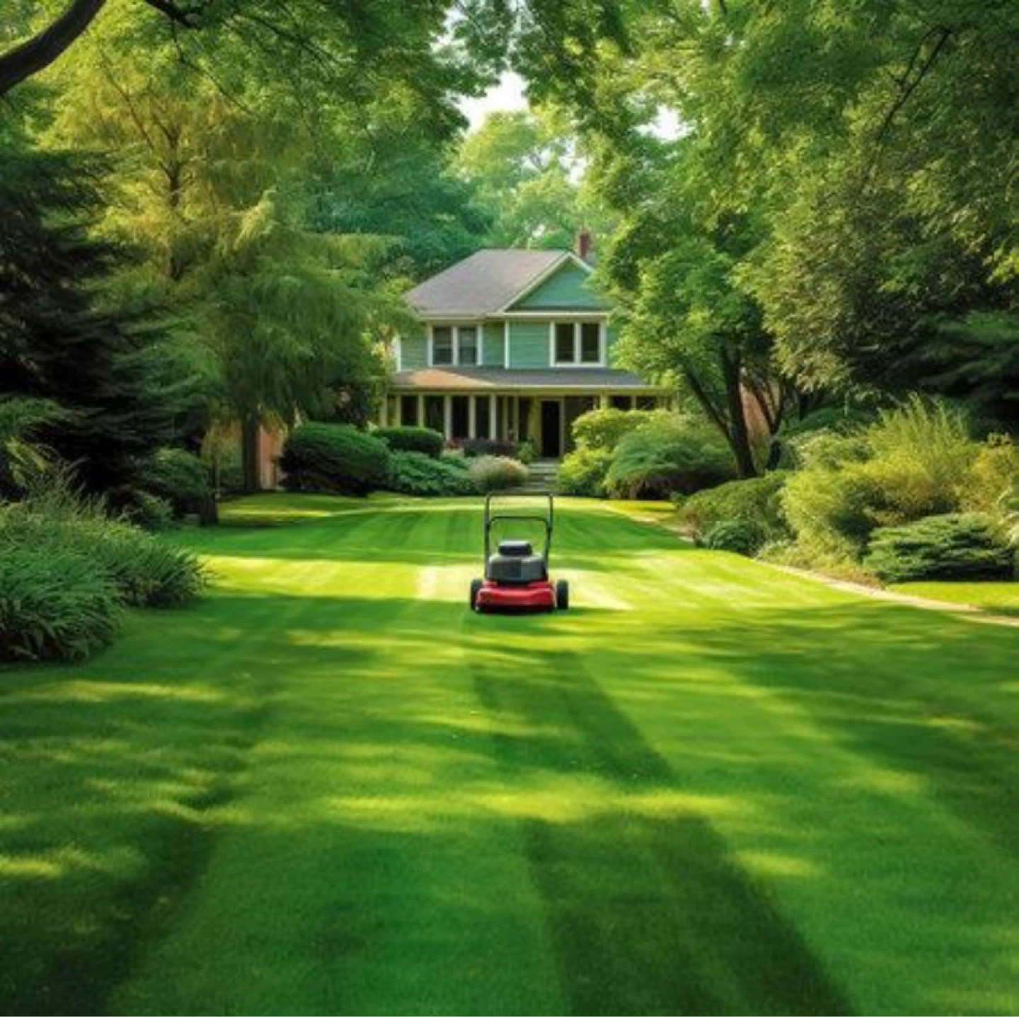 Teen Run Lawn mowing business Airdrie