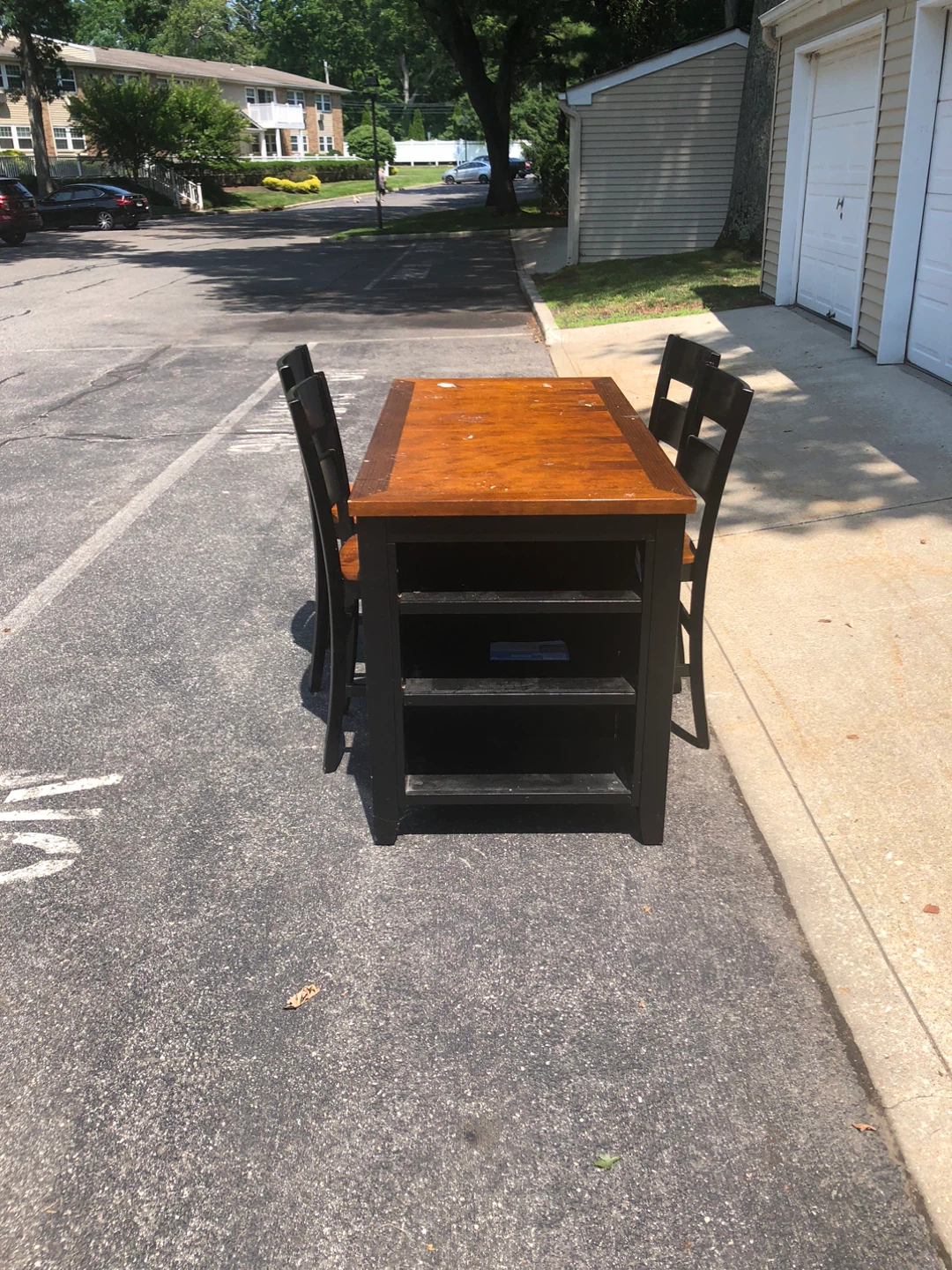 Counter Height Table and Chairs Set - photo 4