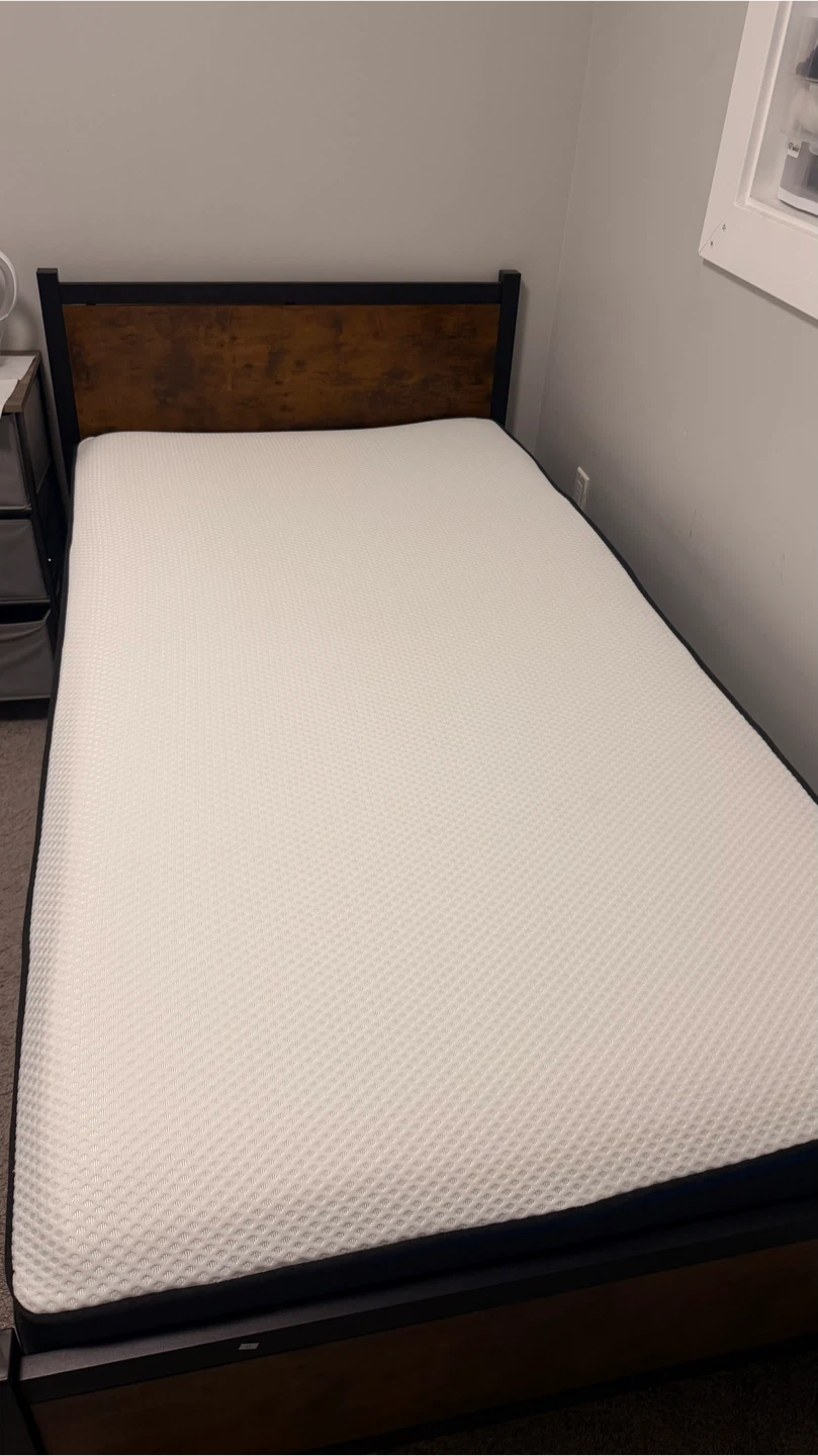 Nectar Twin Mattress and frame (LIKE NEW)