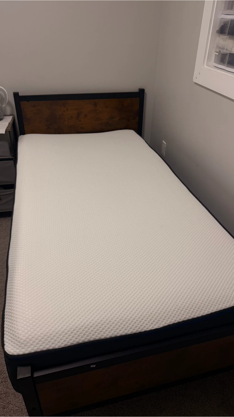 Nectar Twin Mattress and frame (LIKE NEW) - photo 2