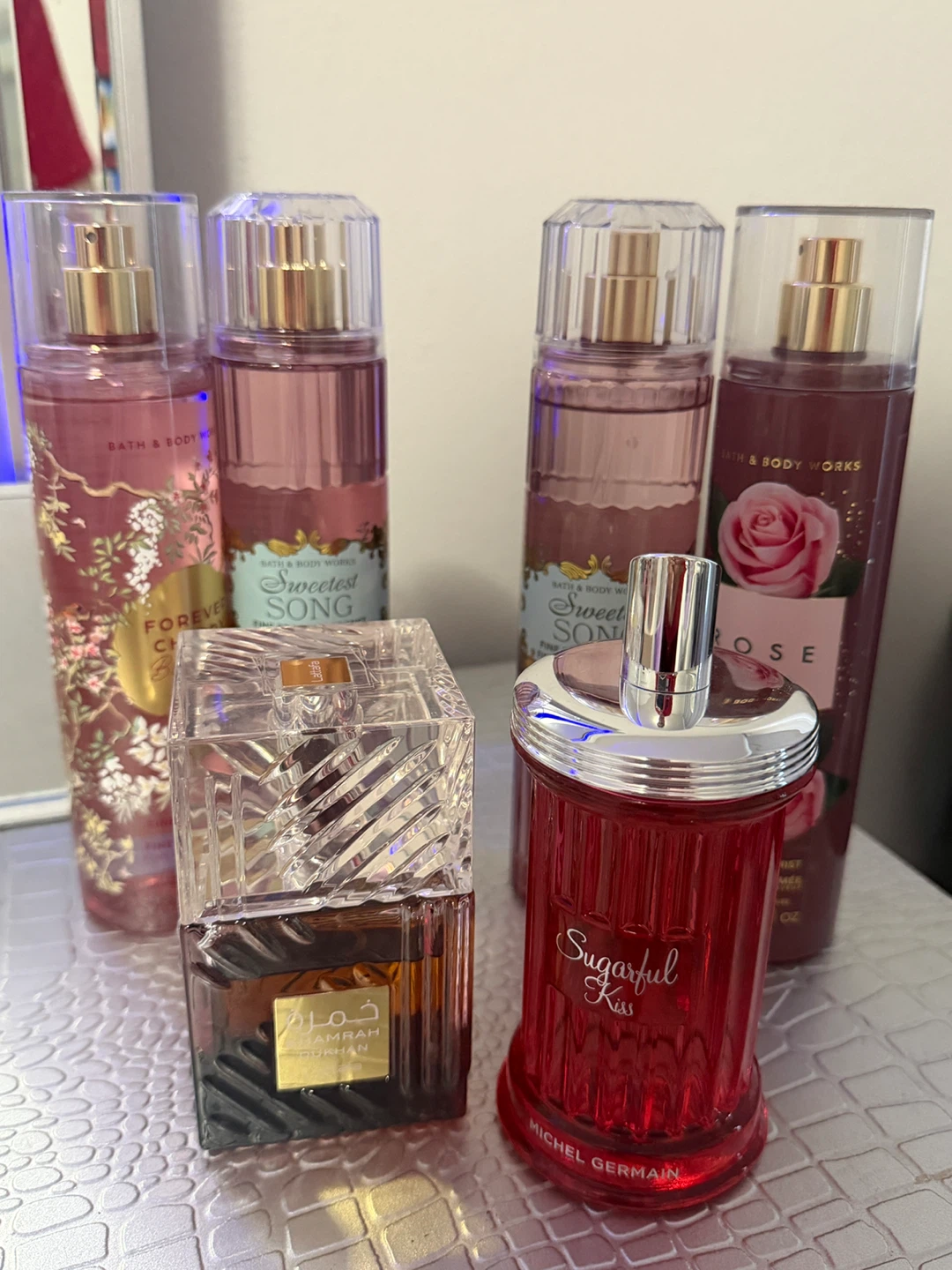 Bath & Body Works, Michel Germain, and Lattafa Fragrances