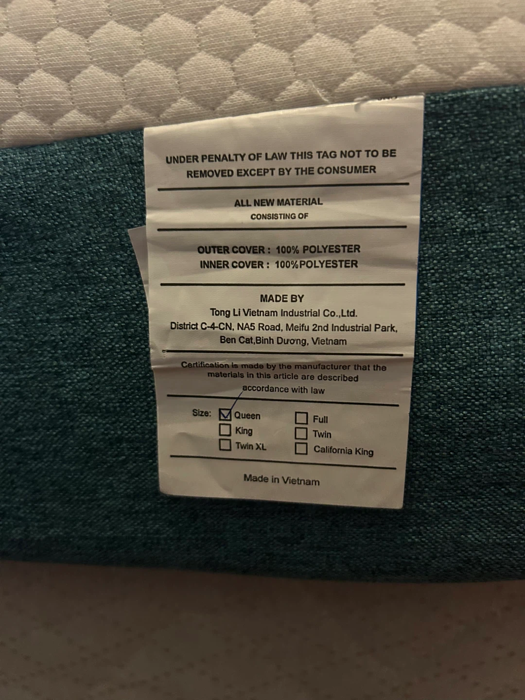 Free Queen size Mattress + 2 box - photo 3