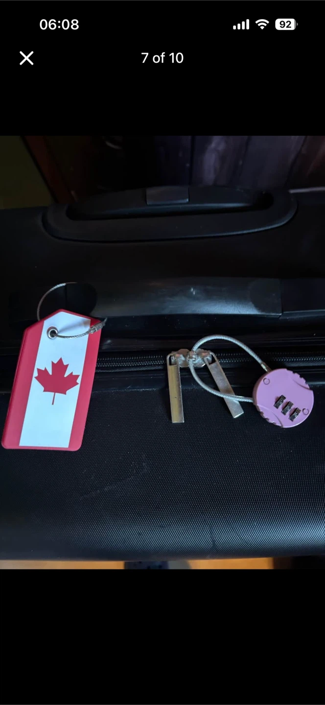Black Hardside Luggage with TSA Lock - photo 4