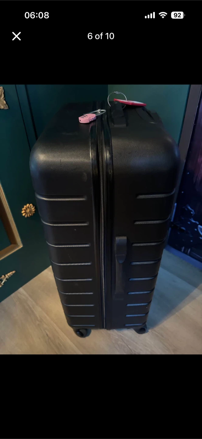 Black Hardside Luggage with TSA Lock - photo 5