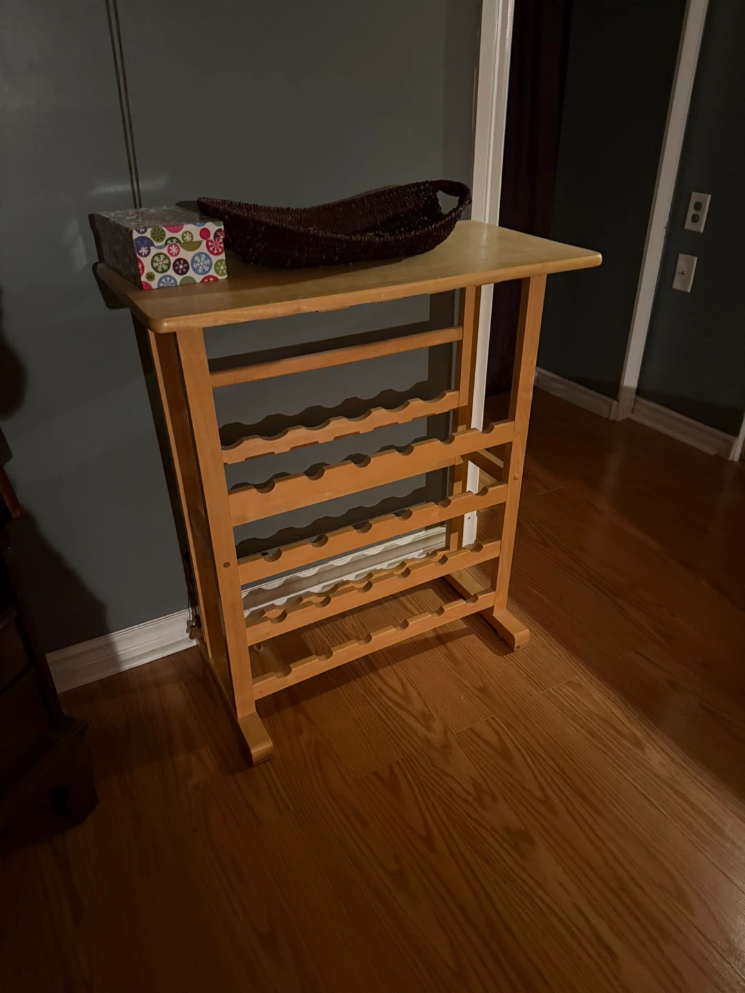 Wooden Wine Rack