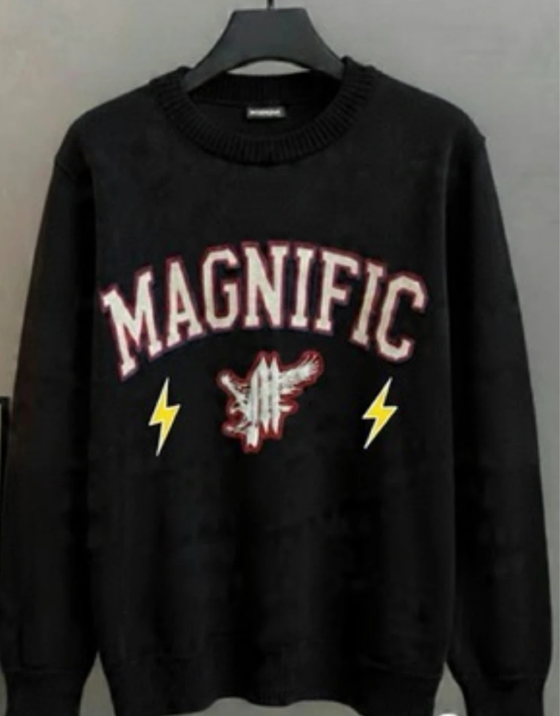 Magnific Brand Black Hoodie - photo 3