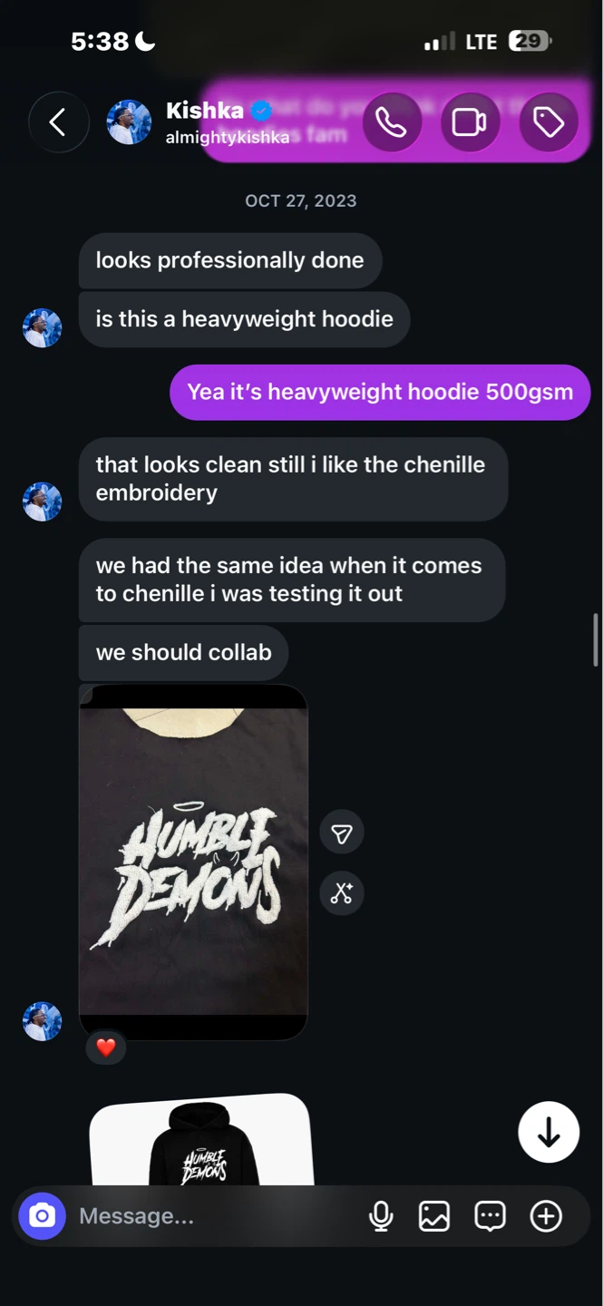 Magnific Brand Black Hoodie - photo 2