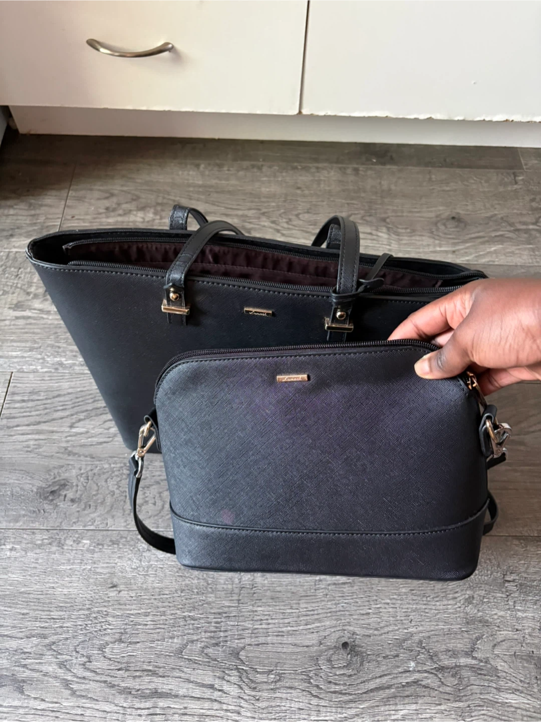 Ensemble de sacs à main noirs - photo 2
