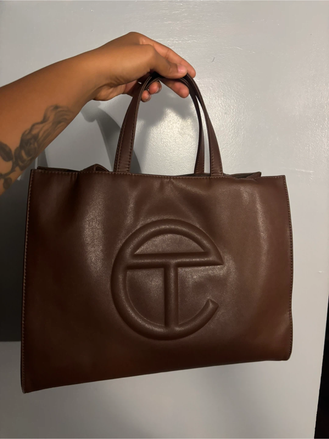 Telfar Medium Shopping Bag - Brown