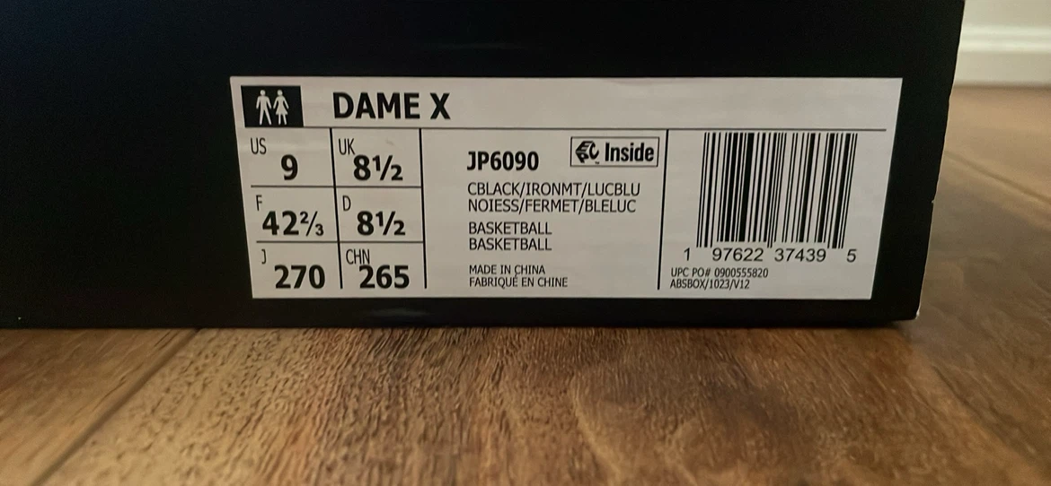 Adidas Dame X Basketball Shoes - photo 4