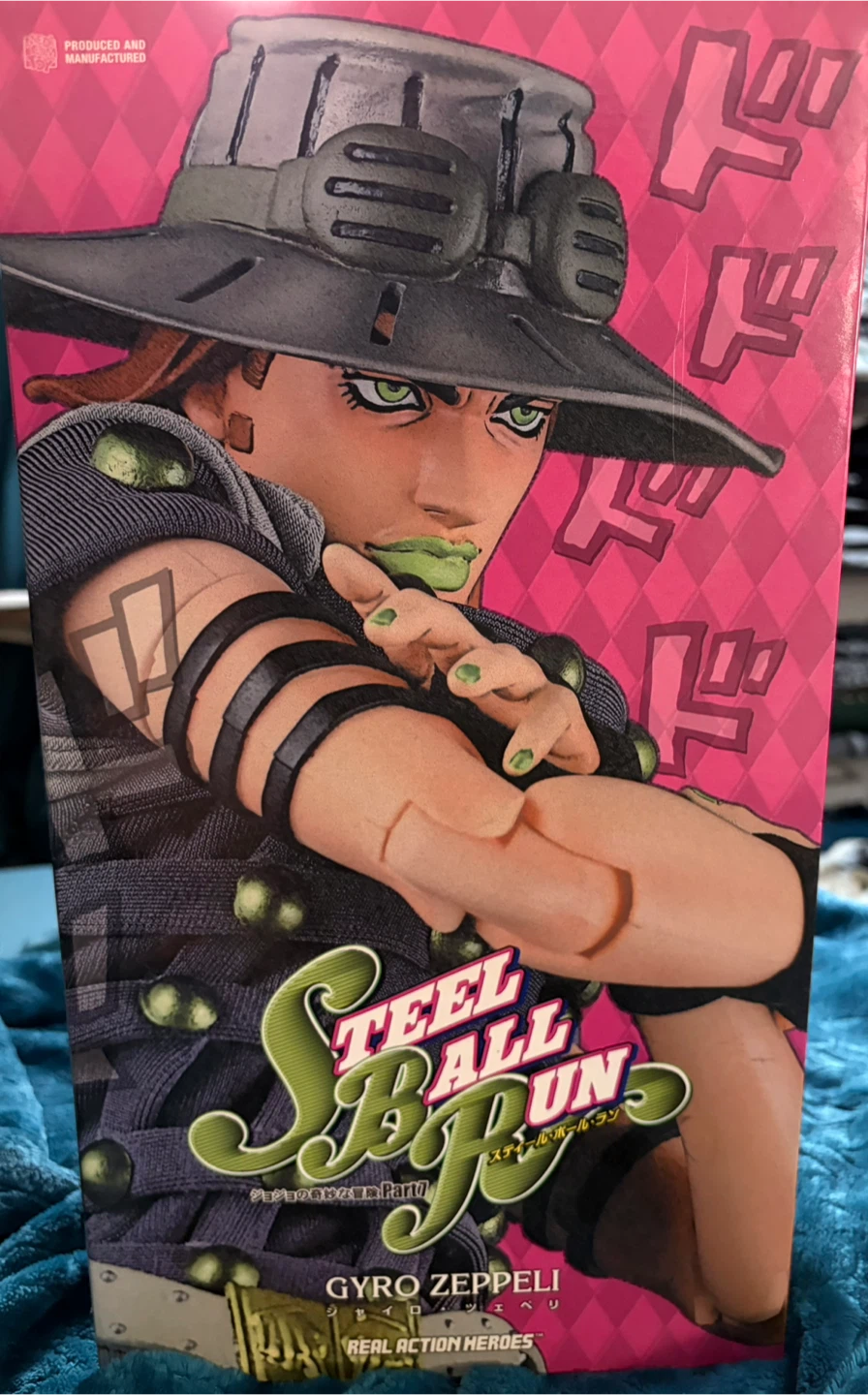 JJBA:SBR Gyro Zeppeli Figure - Real Action Heroes