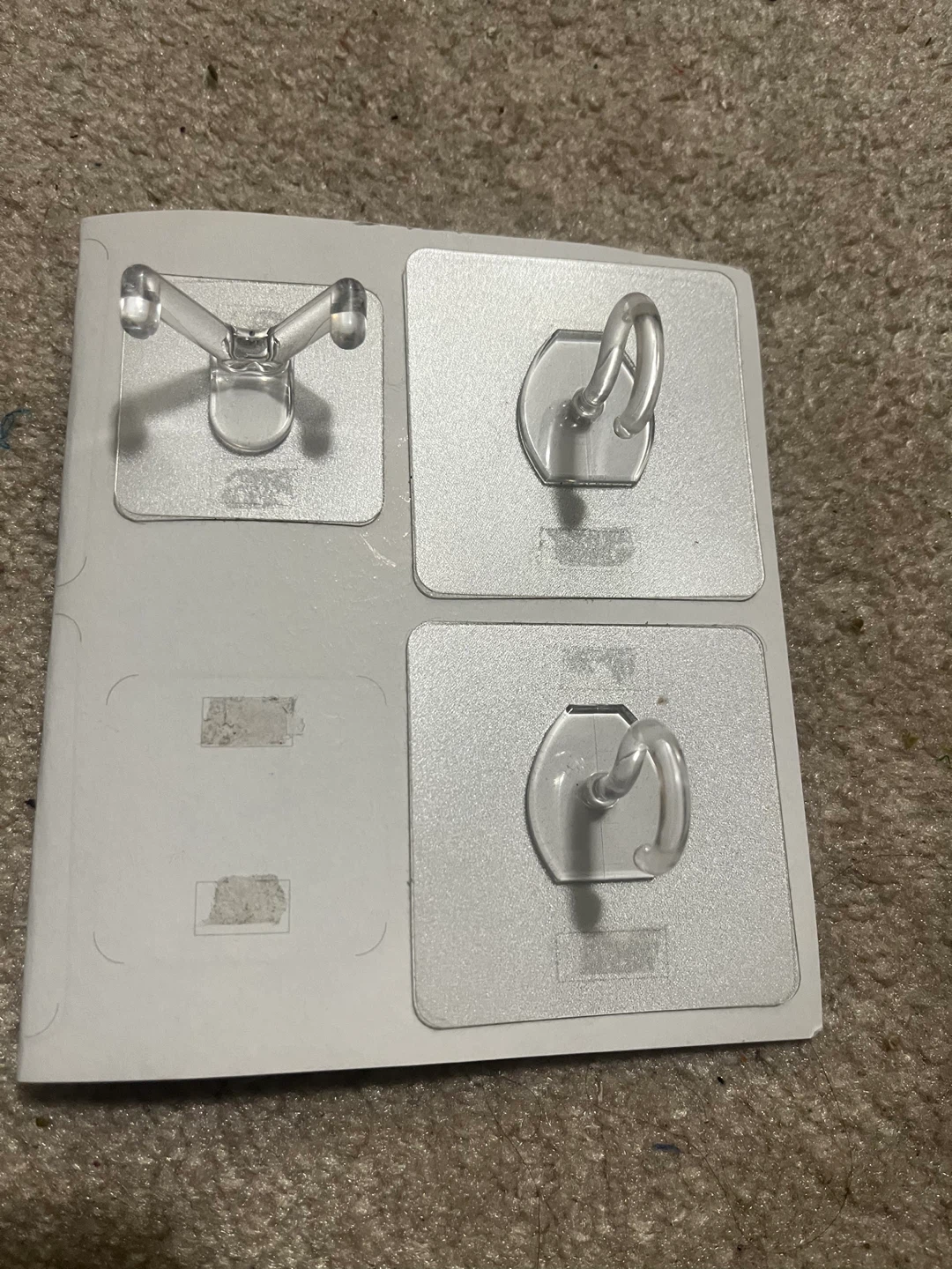 Adhesive Hooks Set