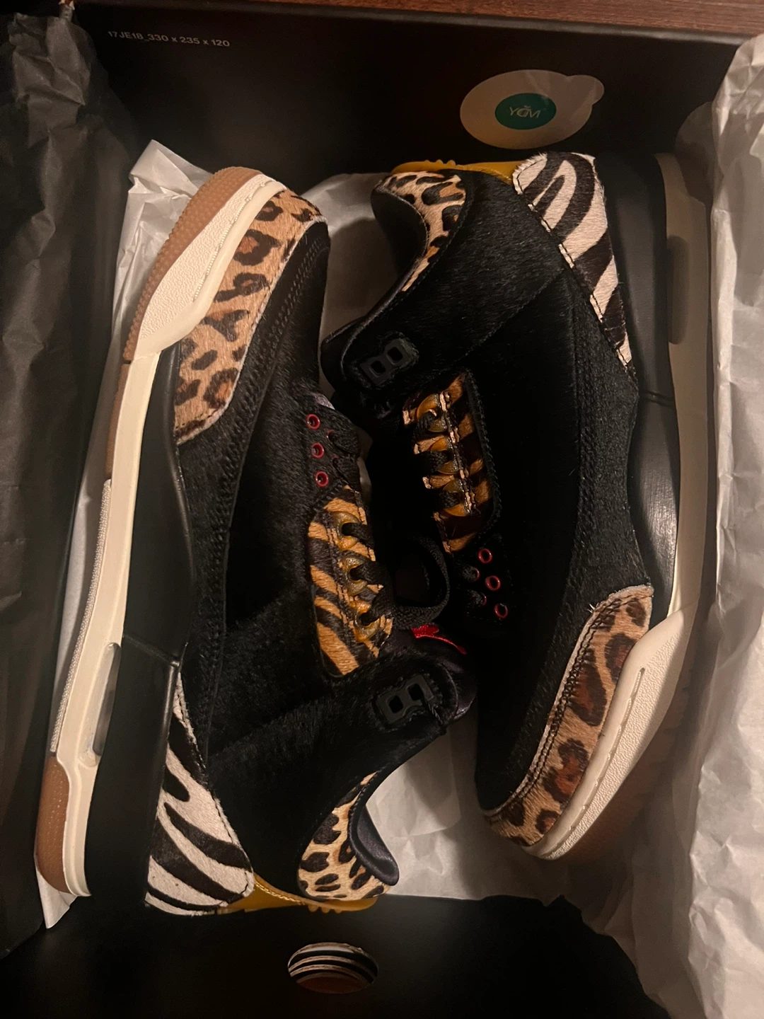 Jordan 3 Animal Instinct Sneakers men’s 8.5