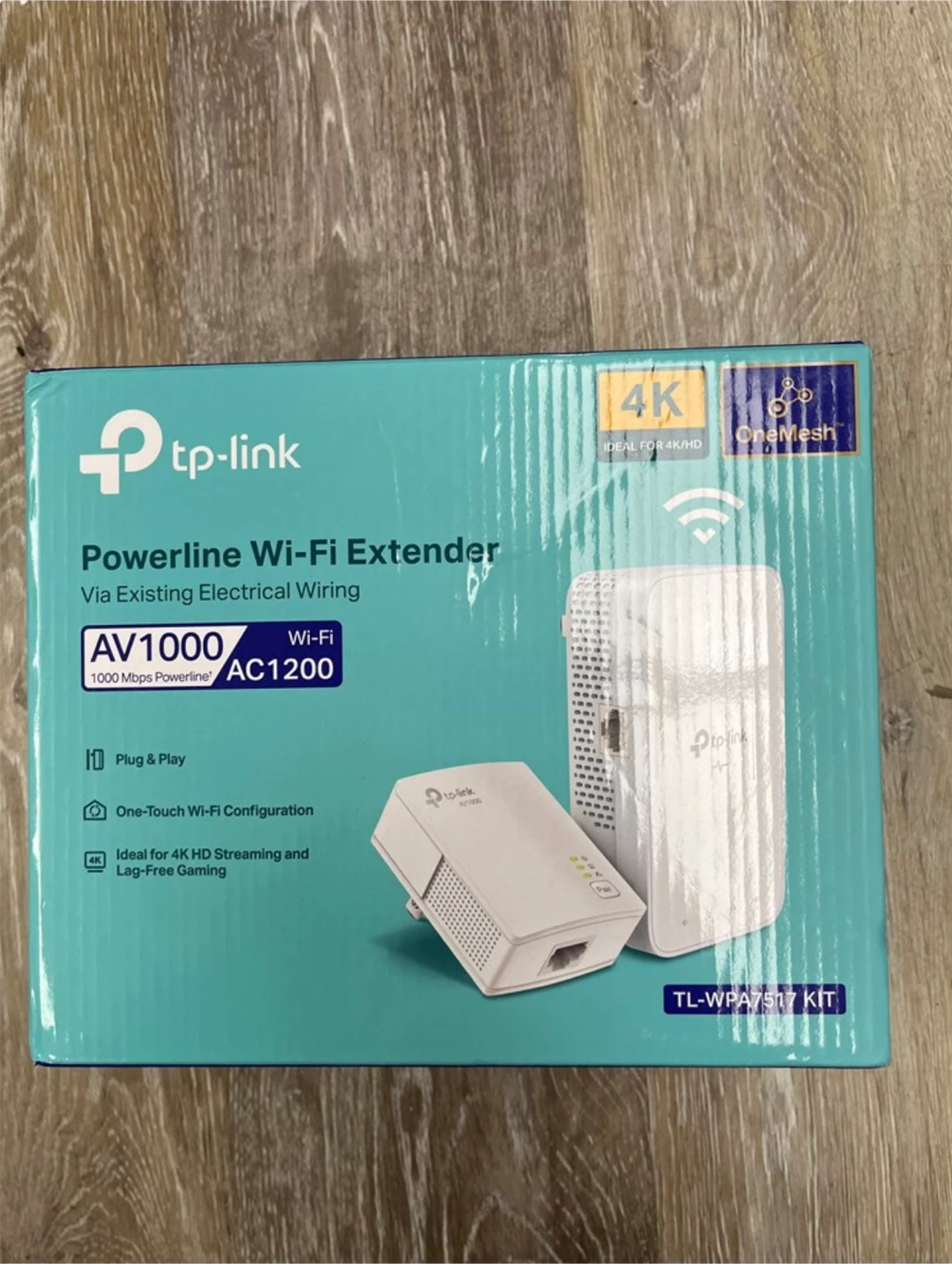 TP-Link AV1000 Powerline Wi-Fi Extender Kit (Open Box)