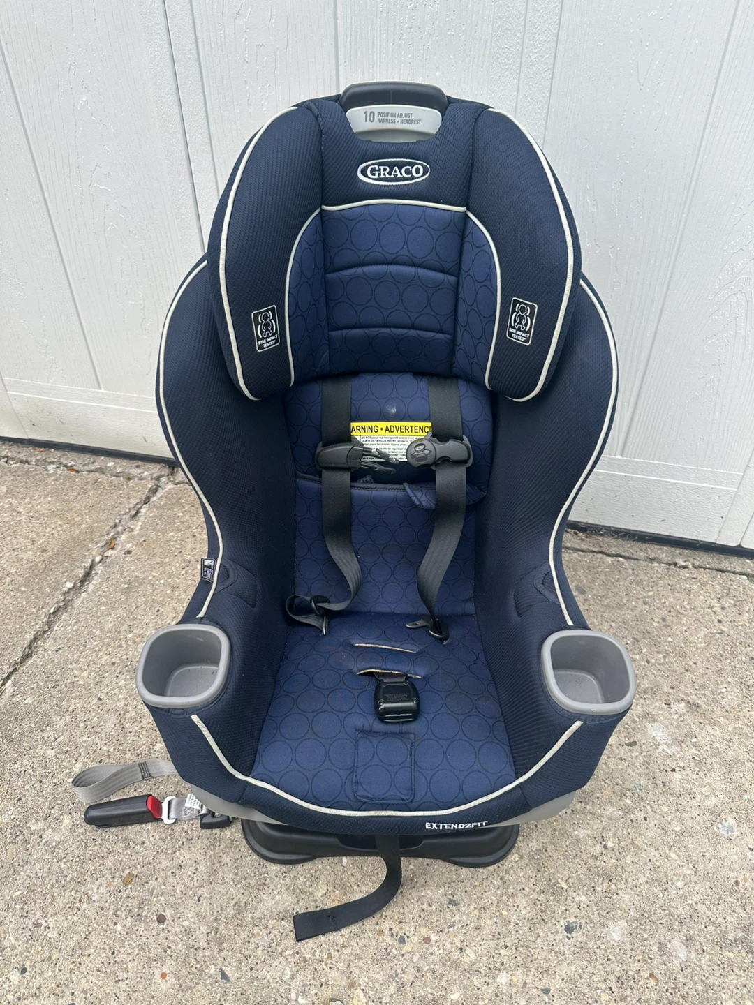 Graco Extend2Fit 3-in-1 Convertible Car Seat