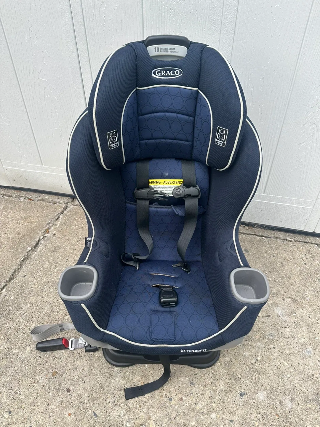 Graco Extend2Fit 3-in-1 Convertible Car Seat