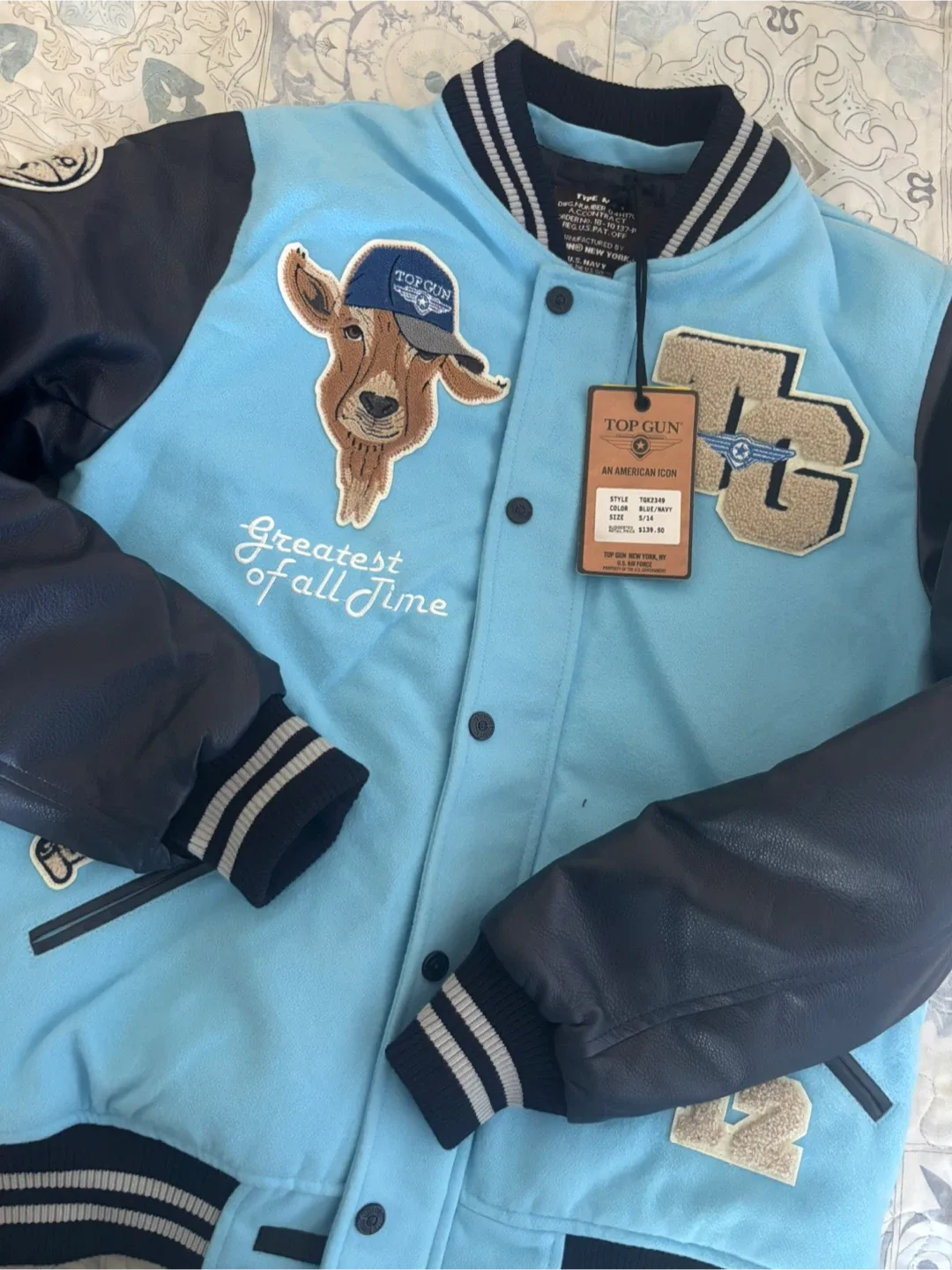 Top Gun "GOAT" Bomber Jacket