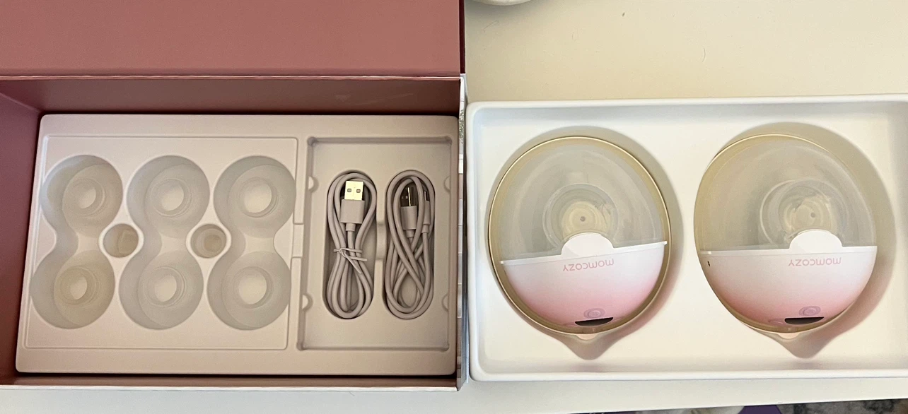 Momcozy M5-V Hands-free Double Breast Pumps - photo 3