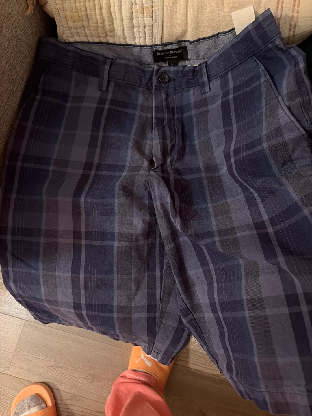 Banana Republic Men's Plaid Shorts Size 31