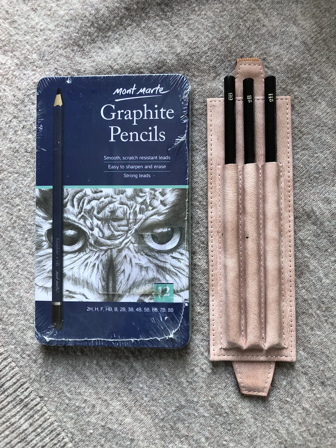 Mont Marte Graphite Pencils Set