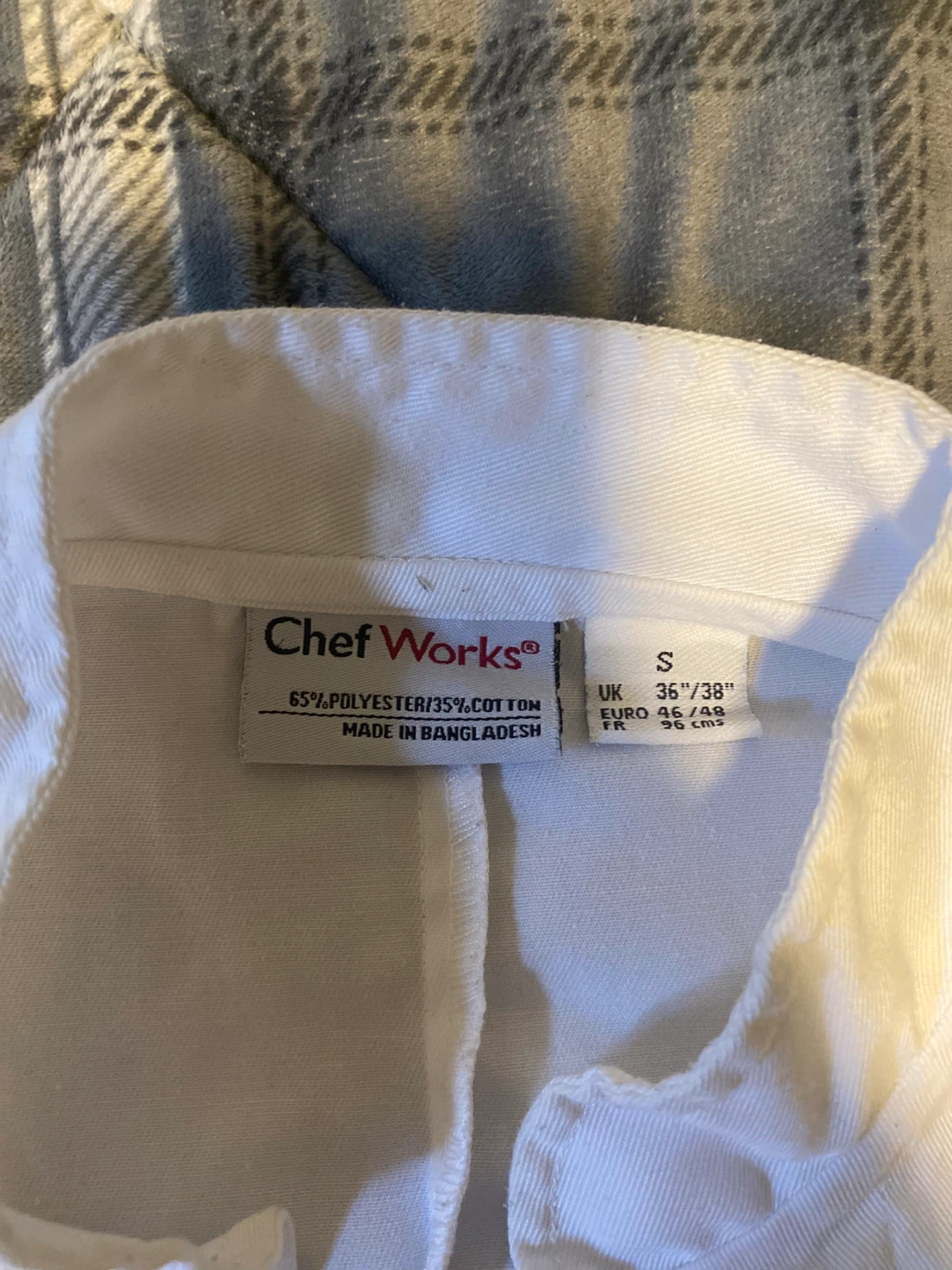 Chef Works White Short Sleeve Chef Coat Size Small - photo 2