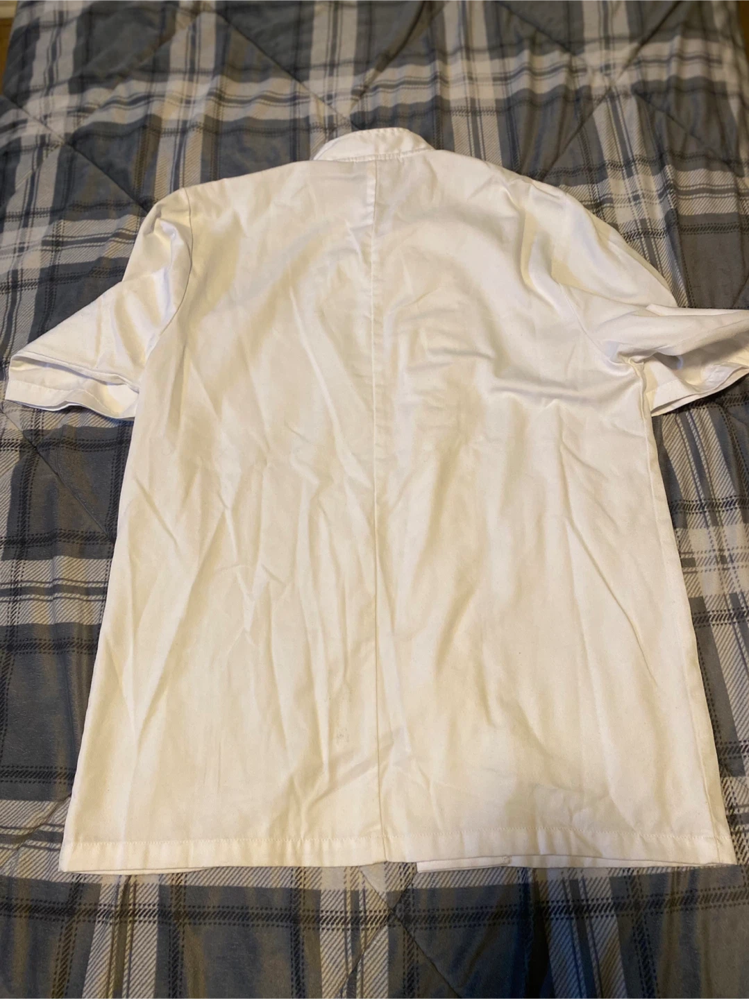 Chef Works White Short Sleeve Chef Coat Size Small - photo 3