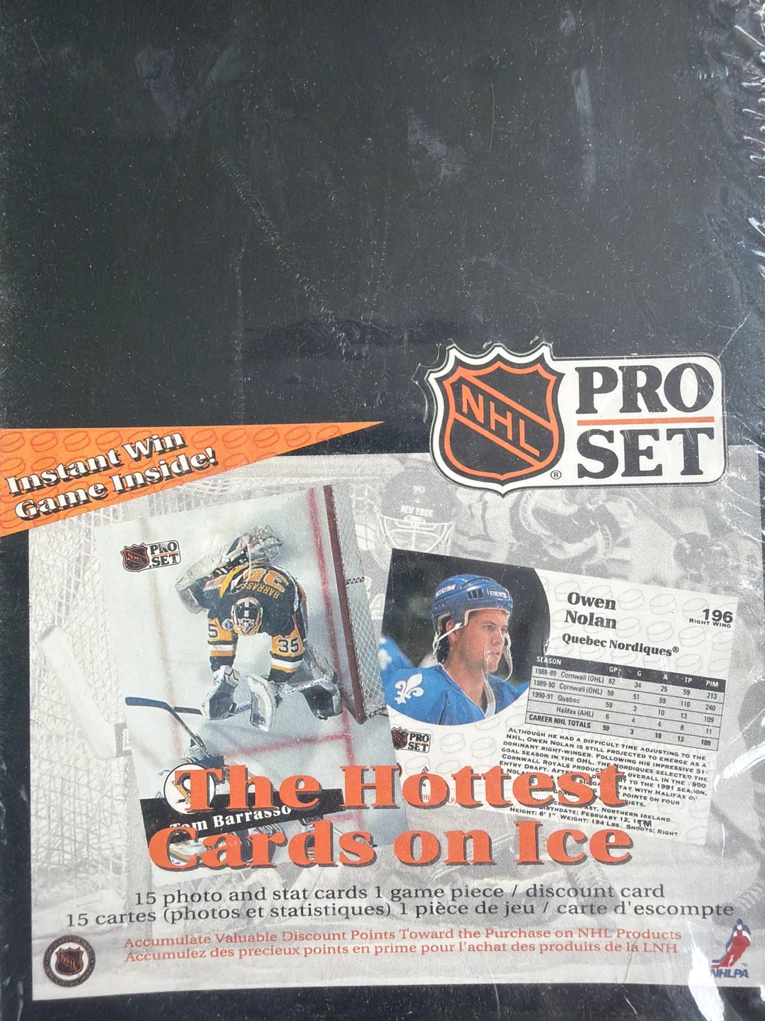 Pro Set NHL Hockey Cards Box - 36 Count - photo 2