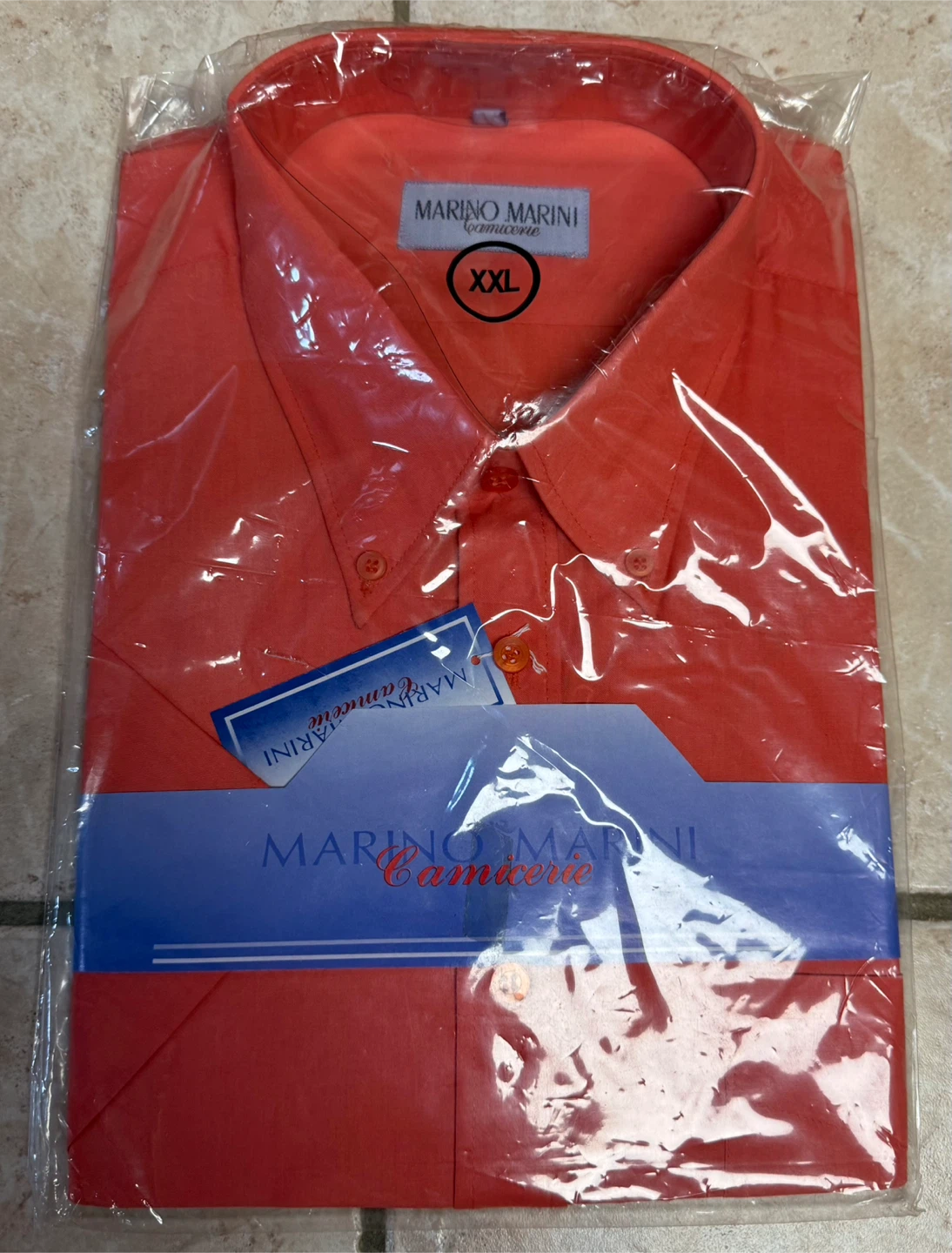Marino Marini Camicie Men's Shirt - Red - XXL - photo 2