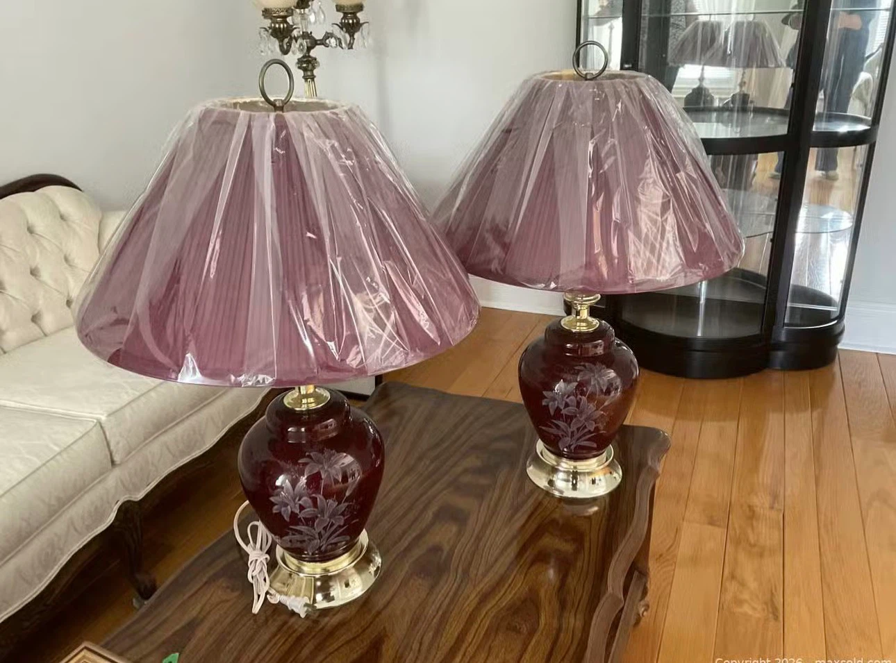 Pair of Vintage Ceramic Table Lamps - photo 2