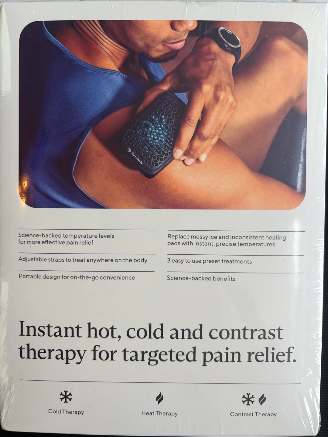 Therabody RecoveryTherm Cube Hot & Cold Therapy Device - photo 3