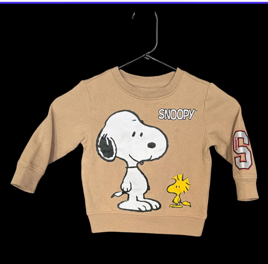 Kids Snoopy & Woodstock Sweatshirt