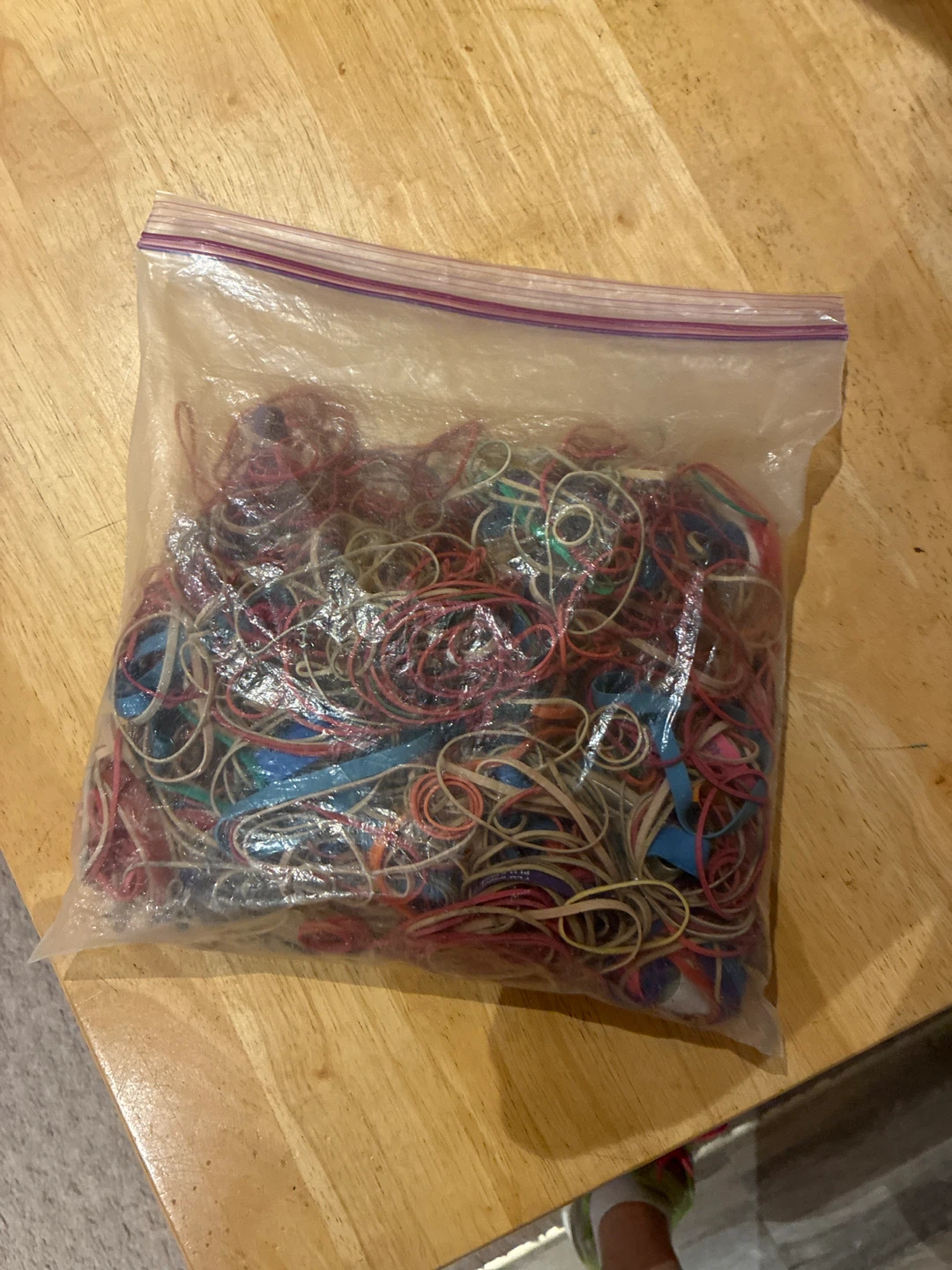 Bag of Assorted Rubber Bands