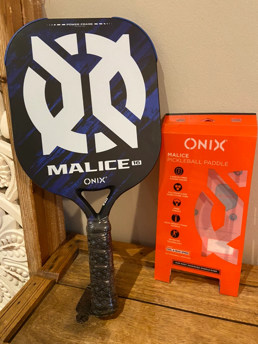 New Malice Open Throat Composite Pickleball Paddle