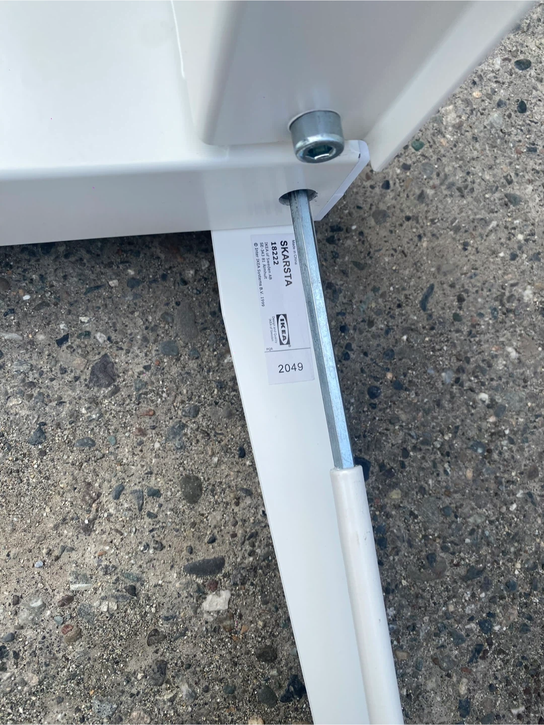 IKEA SKARSTA Standing Desk - White - photo 4