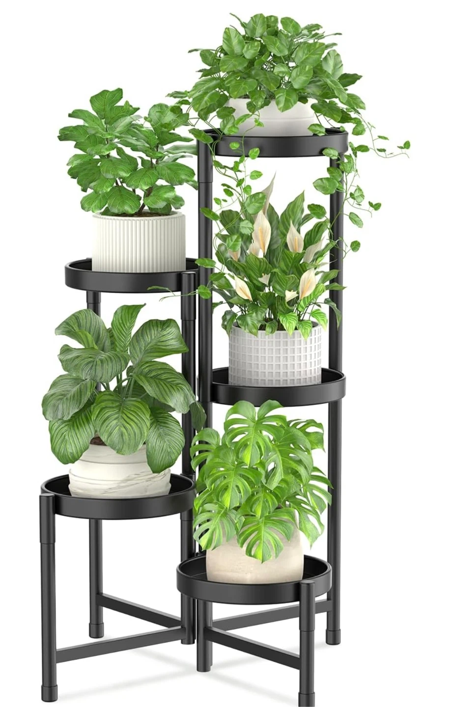 4-Tier Metal Plant Stand