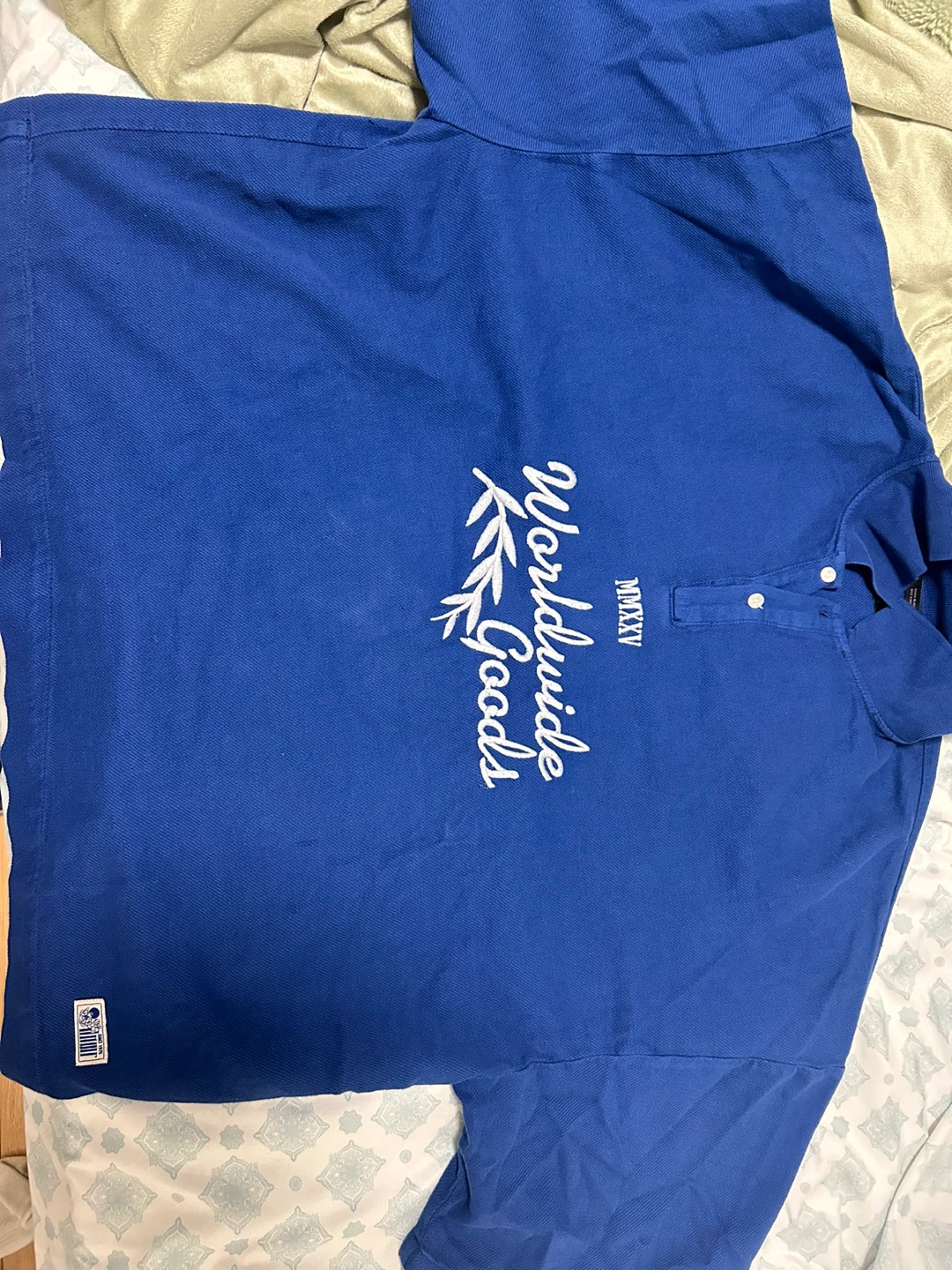 ZARA Blue Polo Shirt