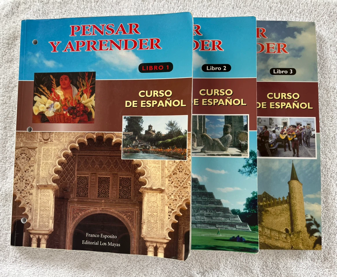 Spanish Course Books  Pensar y Aprender. (Libro 1-3)