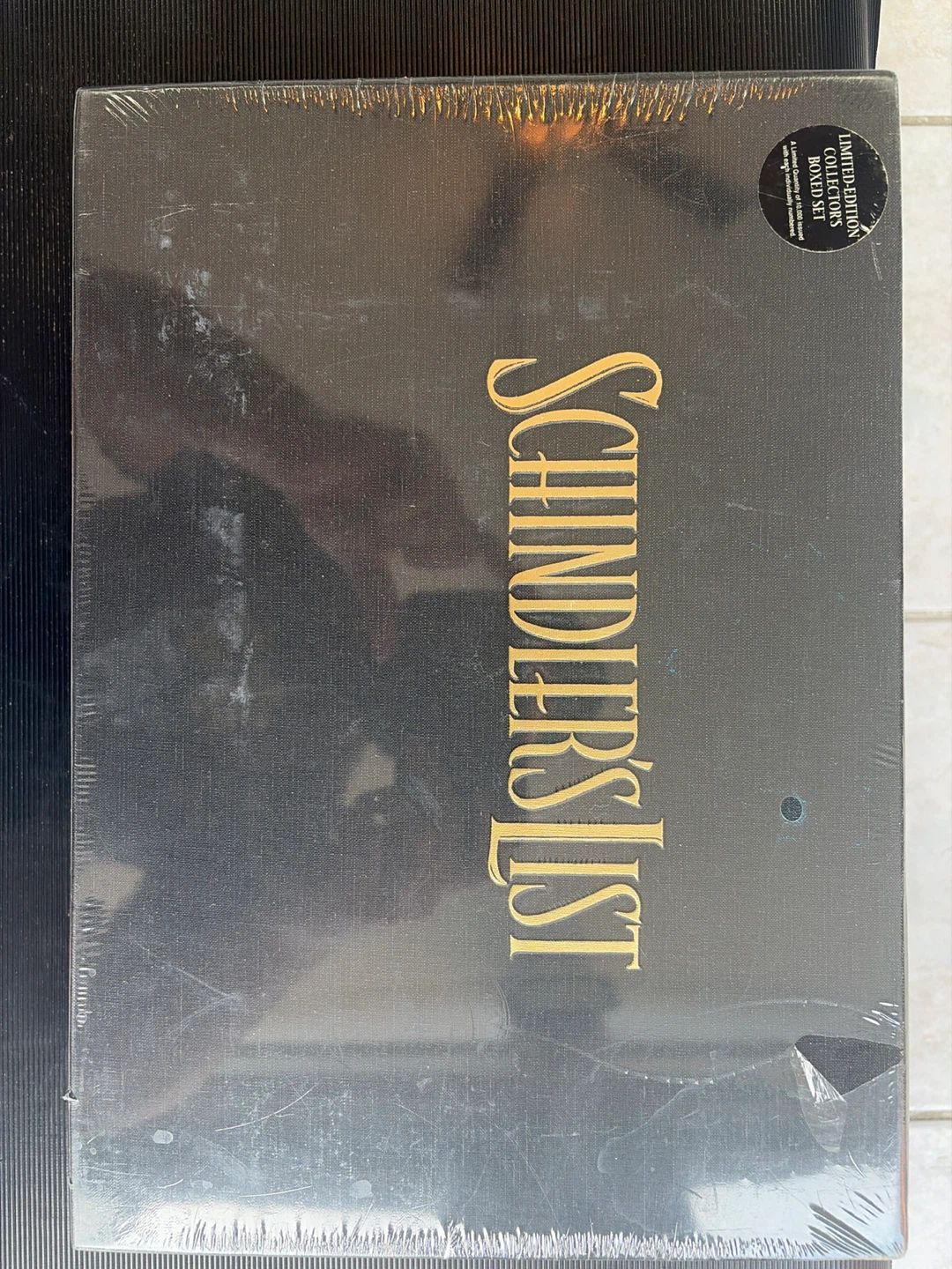Schindler's List Limited Edition VHS Collector's Boxed Set