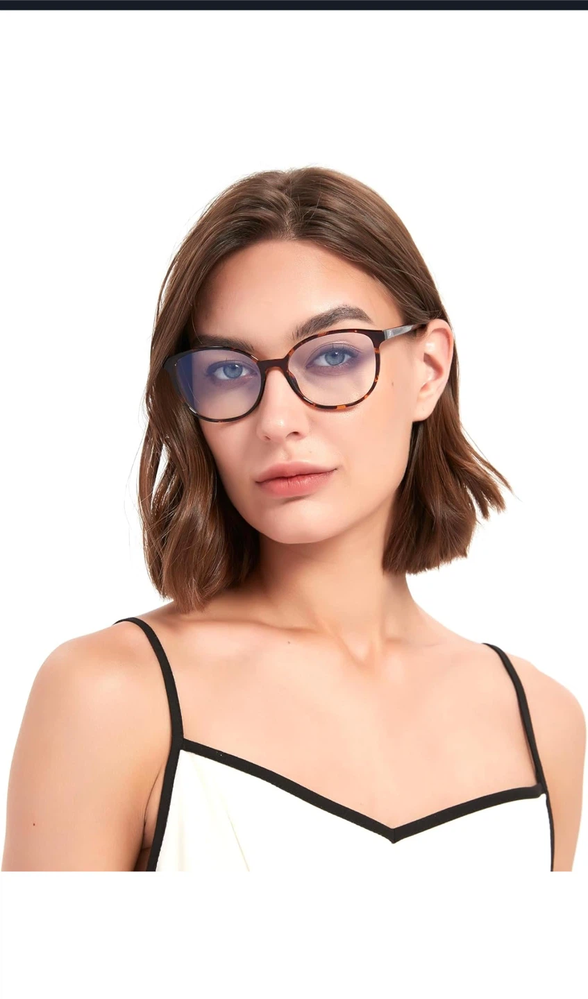 Tortoiseshell Blue Light Glasses - photo 3
