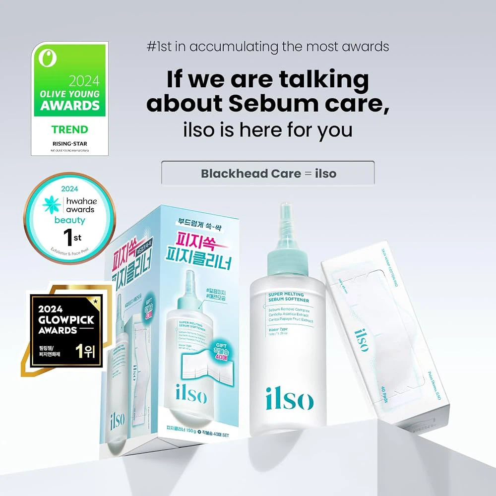 Ilso Super Melting Sebum Softener and Cotton Pads Set - photo 2