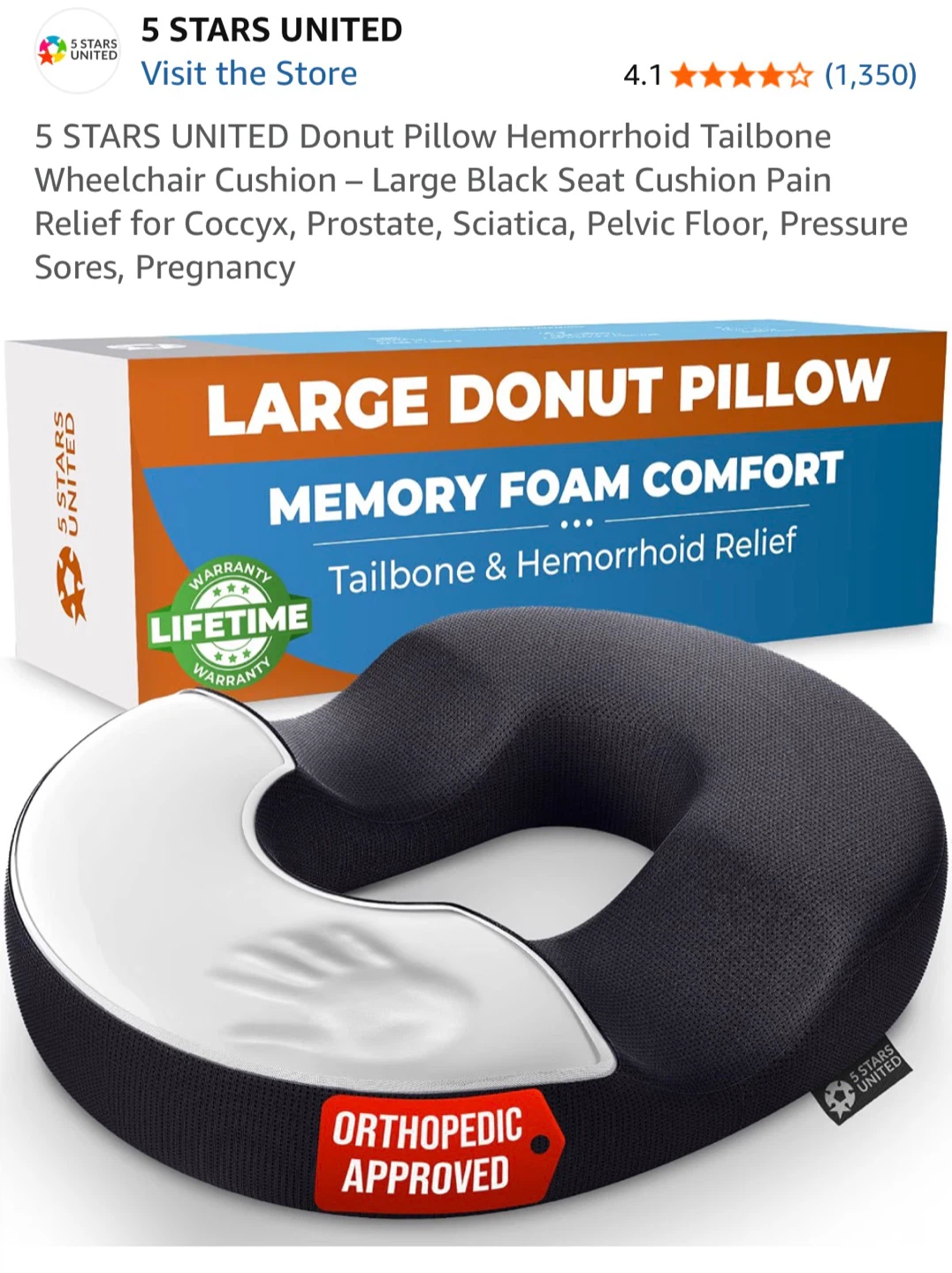 Donut Pillow