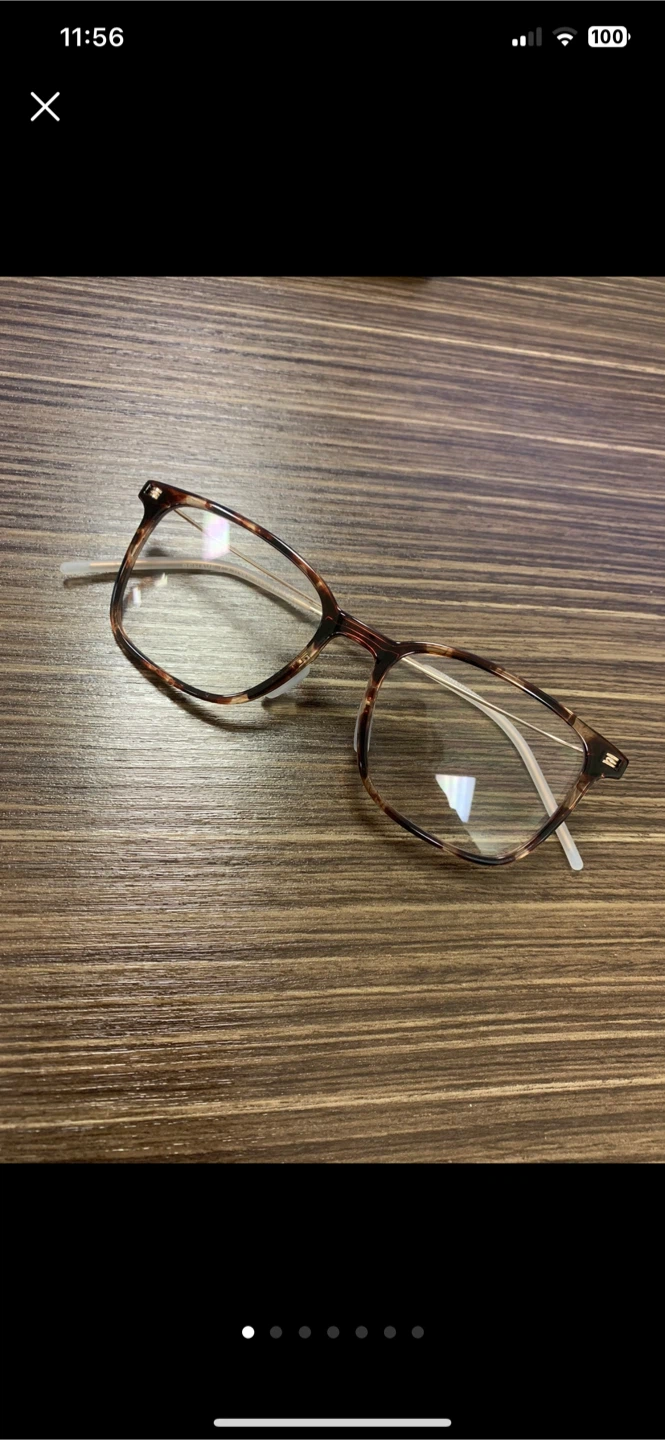 Tortoiseshell Eyeglasses with Case - photo 2