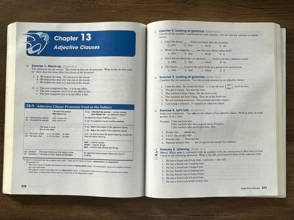 English Grammar - Fourth Edition Textbook - photo 4