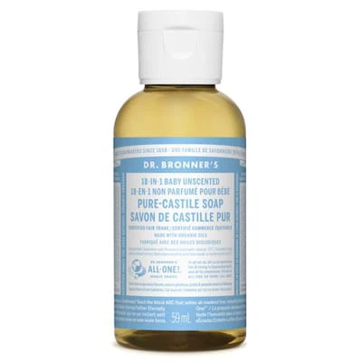 Dr. Bronner's 18-in-1 Baby Unscented Pure-Castile Soap