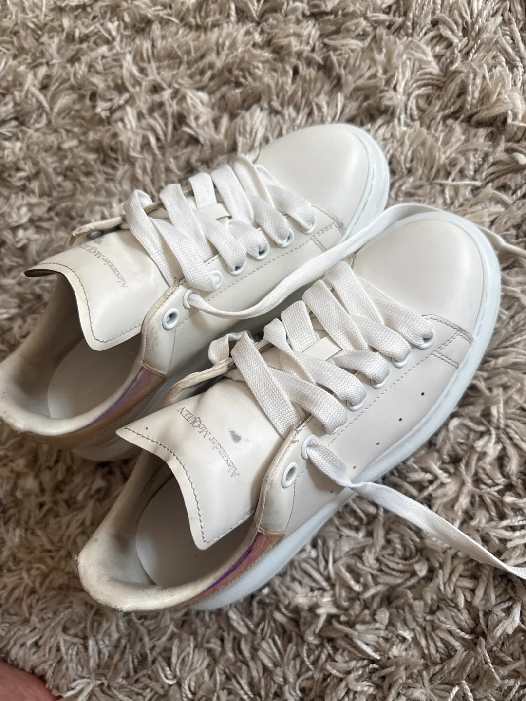 Alexander McQueen Oversized Sneakers White Size 39