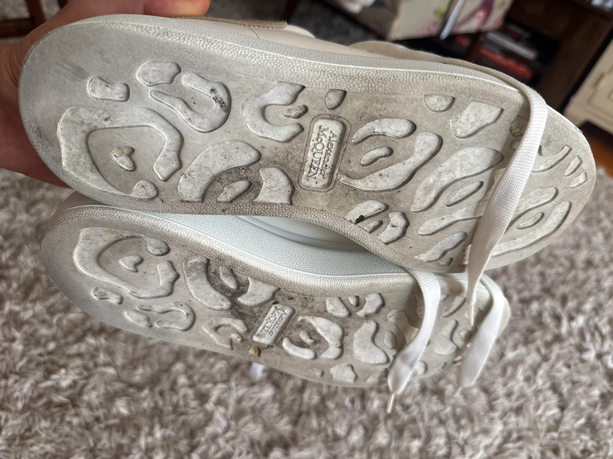Alexander McQueen Oversized Sneakers White Size 39 - photo 3